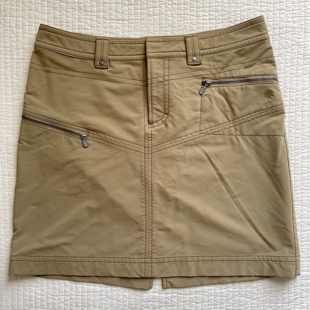 Athleta Size 12 Tan Athletic Skirt